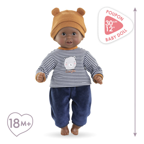 Poupon - COROLLE - Bébé Calin Marius - 30 cm - senteur vanille - dčs 18 mois