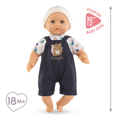 Poupon - COROLLE - Bébé Calin Maël - Ourson - 30 cm - Des 18 mois