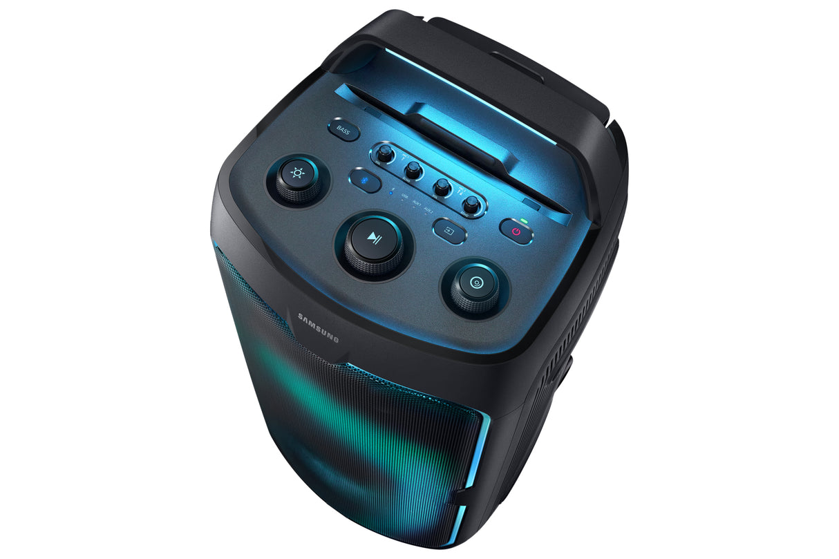 Enceinte - SAMSUNG - MX ST50F/XE - 240 W - Effets lumineux - Bluetooth - Batterie 18h - Roues intégrées - Noir