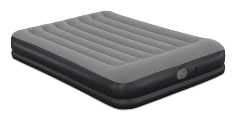 Matelas gonflable - BESTWAY - 671BU - Tritech Queen - 2 places, pompe USB intégrée, 2,03 m x 1,52 m x 36 cm