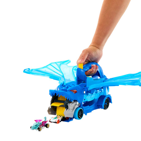 Hot Wheels - Transporteur 2 en 1 Dragons Hot Wheels City - Hot Wheels - JBM72