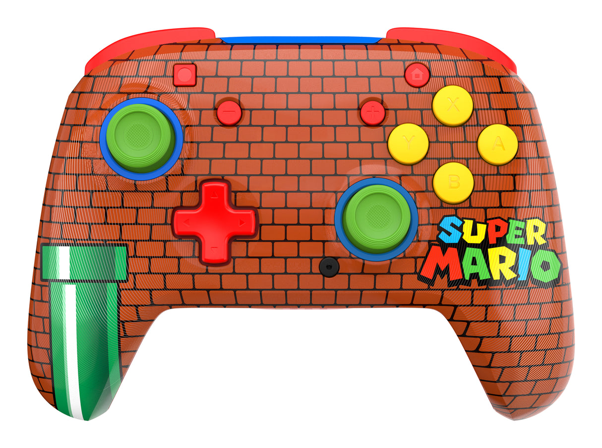Manette de jeu - Nintendo Switch - Rematch Mario Bricks - Sans fil - Rouge - Turtle Beach
