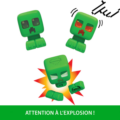 Minecraft - Figurines intercatives - Creeper - Minecraft - JGX49