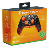 Manette de jeu - Xbox Series X|S, Xbox One et PC - Rematch Core - RGB - Filaire - Camouflage Noir / Orange - TURTLE BEACH