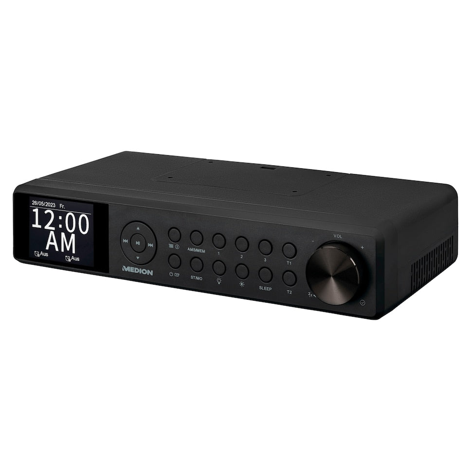 Radio de Cuisine - MEDION - DAB+ - 2x3W RMS - Noir