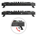 HERCULES DJCONTROL INPULSE 500 - Contrôleur DJ - Interface audio et mixeur hardware intégrés - 16 pads rétroéclaires (RGB) - Noir