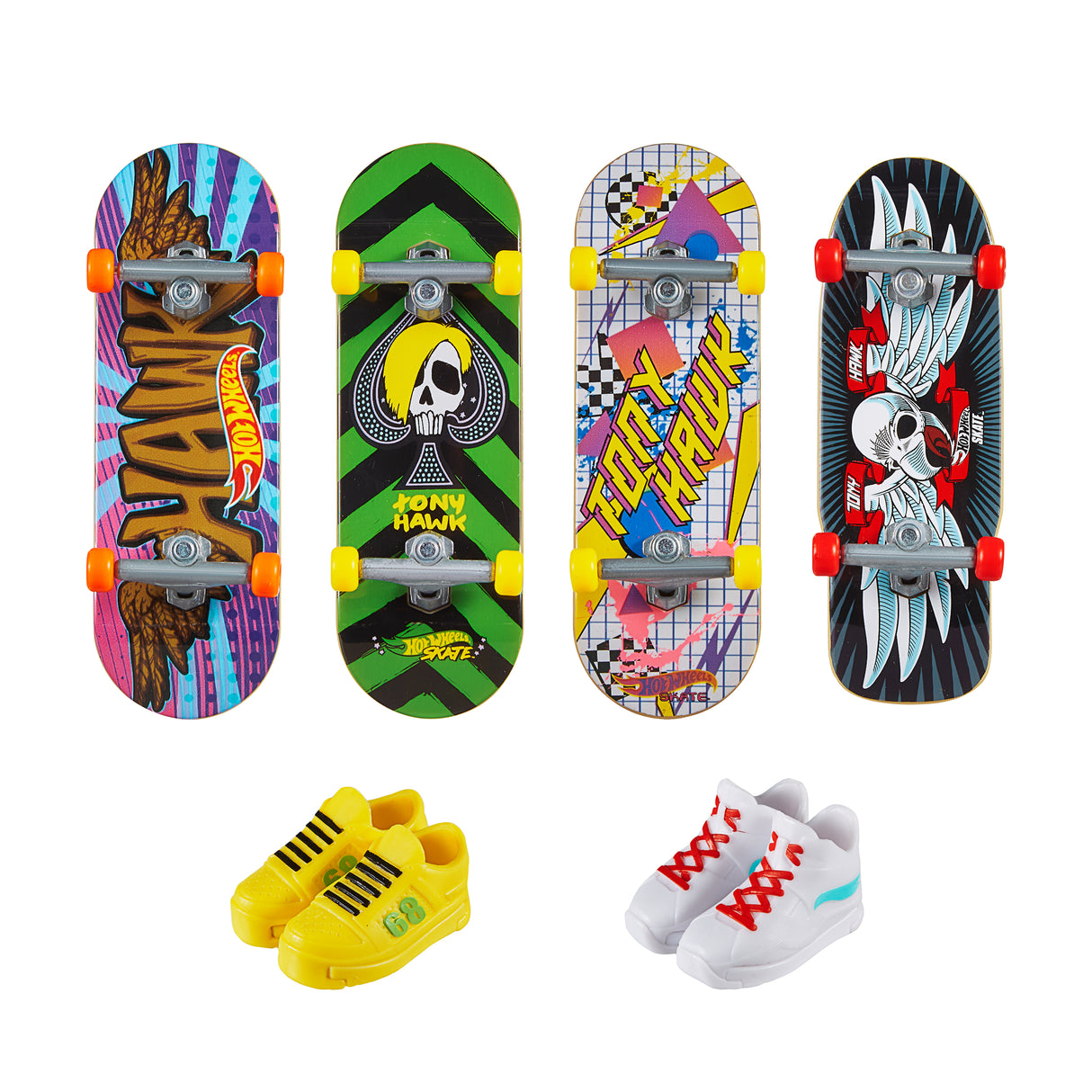 Hot Wheels-Skate-Coffret Fingerskate Tony Hawk-Assortiment HGT84