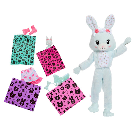 Cutie Reveal - Lapin bleu  - Barbie - JJP65