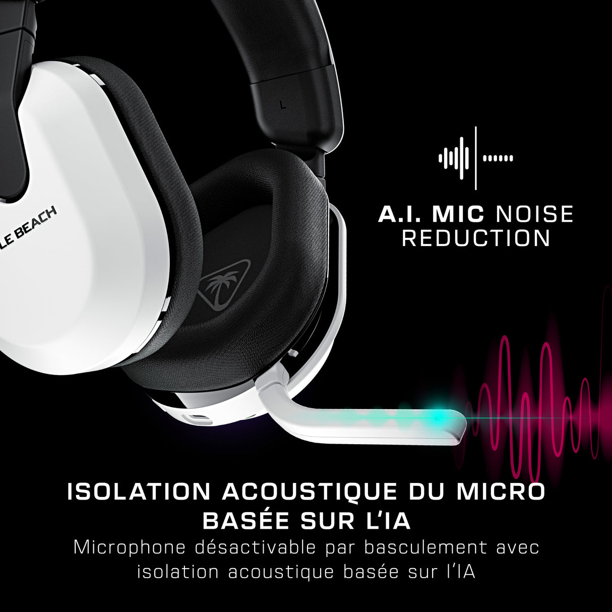 Casque de gaming multi-plateforme sans fil - TURTLE BEACH - Stealth™ 600 XB (Gen 3) - Blanc