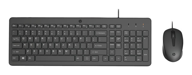 Ensemble Clavier Souris filaires HP 150 - AZERTY