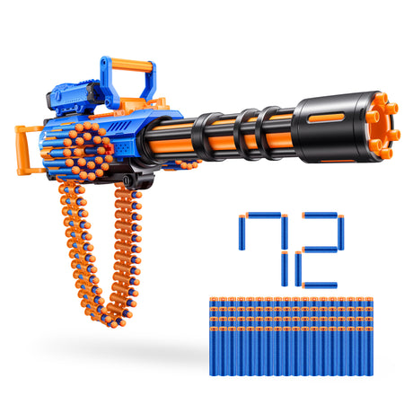 Pistolet sur trépied - ZURU XSHOT - Motorized Rage Fire - 72 fléchettes