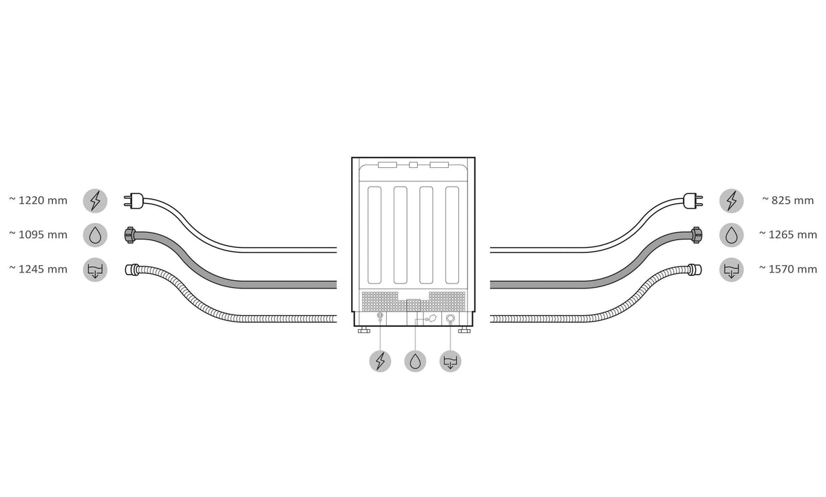 Lave-vaisselle pose libre CANDY CF 4C4F0W? Rapido  - 14 couverts - Induction - L60cm - 44dB - Connecté - Blanc