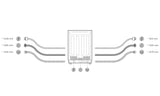 Lave-vaisselle pose libre CANDY CF 4C4F0W? Rapido  - 14 couverts - Induction - L60cm - 44dB - Connecté - Blanc