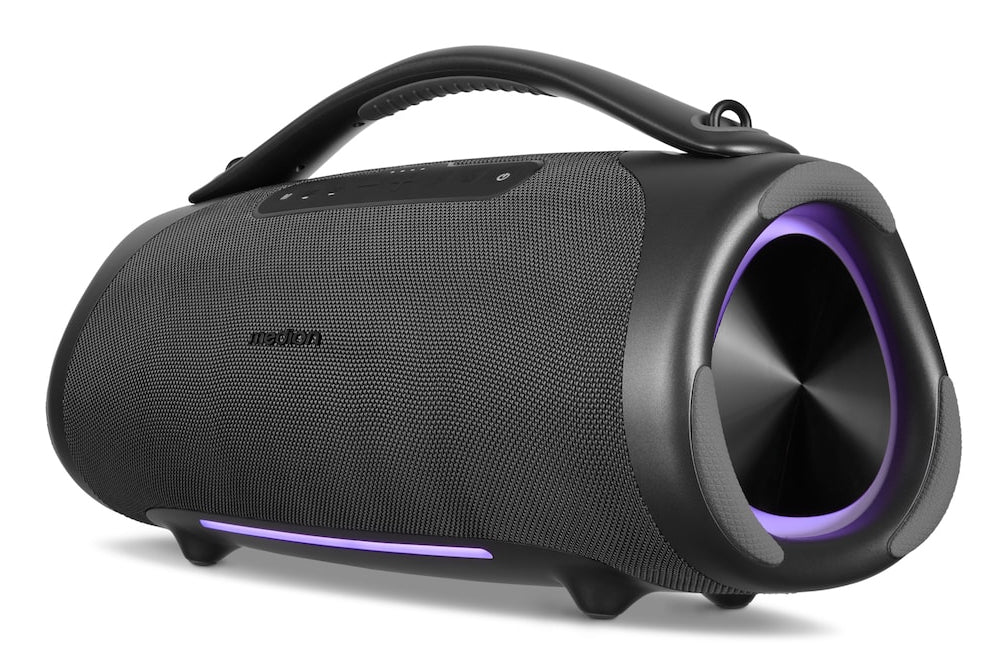 Enceinte Bluetooth - MEDION - XL - 100W RMS - Autonomie 30h - Protection IPX7 - RGB