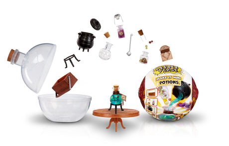 MGA Miniverse - Harry Potter - Jeu Créatif - Potions emblématiques - Loisirs créatif et décoratif en résine - Non Comestible - 8 ans