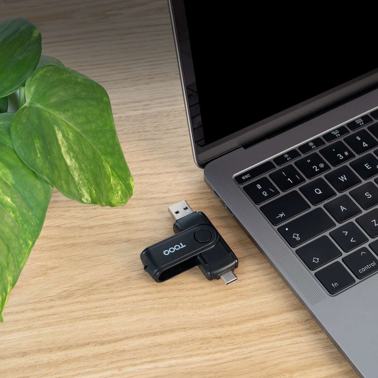 Lecteur de Cartes externe USB-A/C 3.0 TooQ TQR-3003B (Noir)