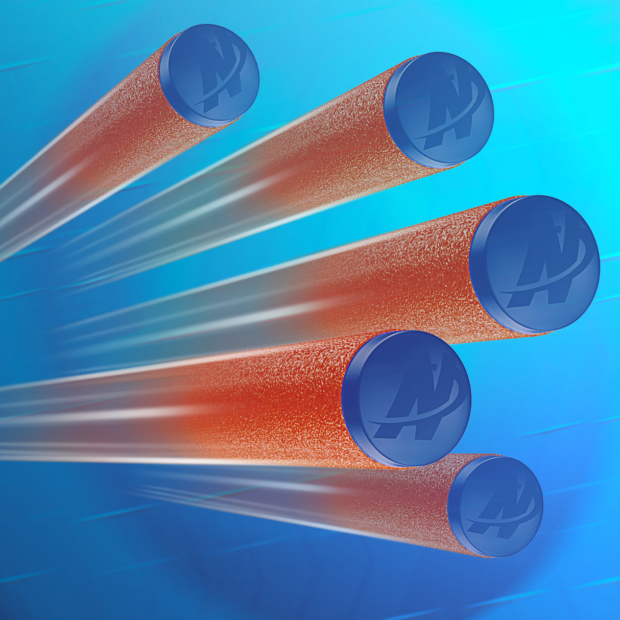 NERF blaster Agility N Series, 12 fléchettes Nerf N1 uniquement pour les blasters Nerf N Series, barillet 6 fléchettes, jeux d'extér