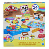 PLAY-DOH Kit du petit chef cuisinier, pâte a modeler, 14 accessoires de cuisine, jouets préscolaires, Playdoh Kitchens