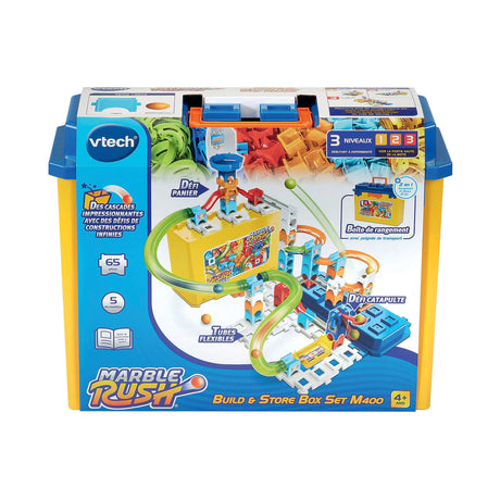 VTECH MARBLE RUSH - BUILD & STORE BOX SET M400