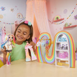 Rainbow High - Amaya's Rainbow Closet Playset -  Poupée exclusive incluse - Tenues - Chaussures - Sacs - Porte-vetements - Des 4 ans
