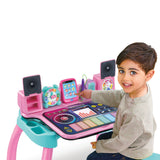 VTECH - MAGIBUREAU INTERACTIF ET MUSICAL 6 EN 1 ROSE - Rose