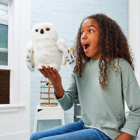 Harry Potter – Hedwige Enchantée – Peluche Interactive – Des 5 ans – 30cm