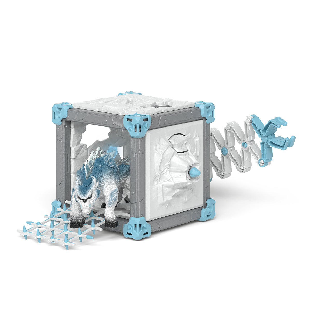 Coffret BattleCave Bete des Glaces, SCHLEICH 42733 Eldrador, Des 4 ans