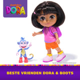 Dora - Poupée 15cm + figurine Babouche - des 3 ans - Dora l'exploratrice