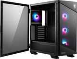 Boitier Moyen Tour E-ATX MSI MPG Velox 100R RGB avec panneaux vitrés (Noir)