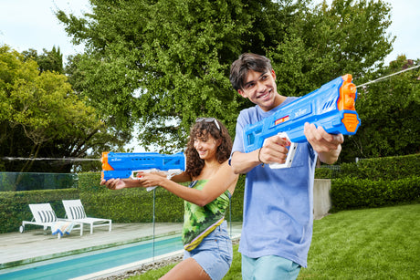 Pistolet a eau motorisé - ZURU - X-SHOT Hydra Pulse - Remplissage rapide - Batterie rechargeable - Portée 9 m - Réservoir 650 ml