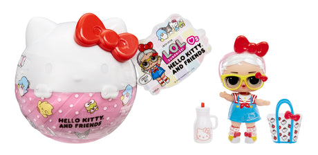 L.O.L. Surprise! - Loves Hello Kitty and Friends -  1 Poupée, Tenues et  Accessoires, Emballage Opaque,  8 Poupées a collectionner