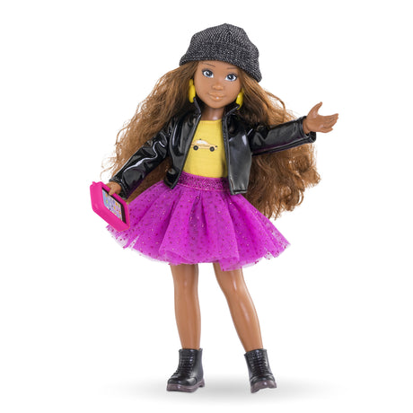 Poupée Mannequin - COROLLE - Melody Fashion Week Paris - 28 cm - 4 accessoires - Senteur vanille - Des 4 ans