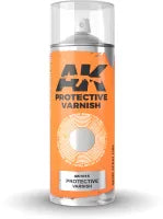 Ak Interactive Bombe sous-couche - Arosol Protective Varnish (400mL) (2 Buses incluses)