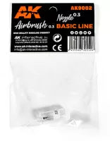 Ak Interactive - Buse pour Aerographe Ak Basic Line 0.3