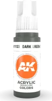 Ak Interactive  Pot de Peinture - Dark Green-Grey (17 ml)