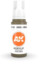 Ak Interactive  Pot de Peinture - Green-Brown (17 ml)
