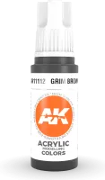 Ak Interactive  Pot de Peinture - Grim Brown (17 ml)