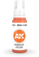 Ak Interactive  Pot de Peinture - Medium Orange (17 ml)