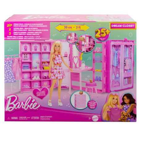 Barbie-Dressing de Reve-Coffret HXD58