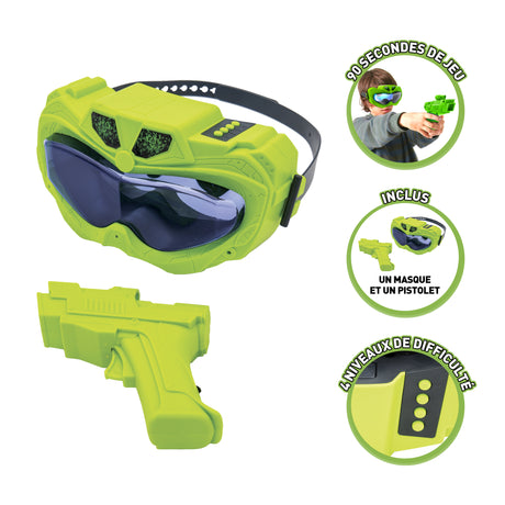 Masque 3D - SILVERLIT - ALIEN VISION - 4 niveaux de difficulté - Des 5 ans