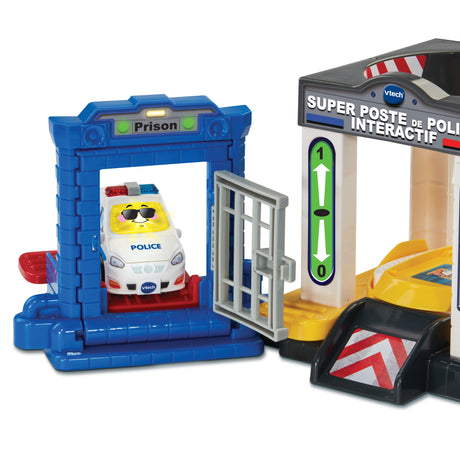 VTECH TUT TUT BOLIDES SERIE PRO - SUPER POSTE DE POLICE INTERACTIF (+ CHRIS, LIEUTENANT DE POLICE)