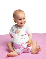Peluche tendre Ourson - CHICCO - Rose - Des la naissance