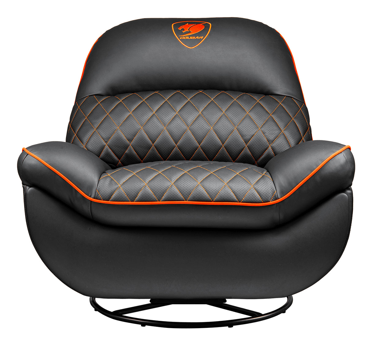 Sofa Cougar Overlord (Noir/Orange)