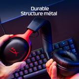 Casque Gamer filaire HyperX Cloud III (Noir)