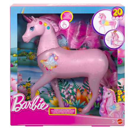 Licorne Sons - MATTEL - JCP78 - 20 combinaisons de sons - Lumieres personnalisables - Pour enfants 3-10 ans