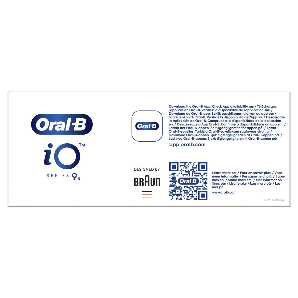 Brosses a dents - ORAL-B - iO9s Series - Rose Quartz (+1 refills) - Electrique