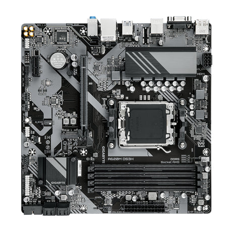 Carte mere - GIGABYTE - A620M DS3H - Format Micro-ATX - Chipset AMD A620 - DDR5 & PCIe 4.0