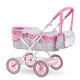 Accessoires poupons - COROLLE - Landau Floral - pour poupons 36 a 52 cm - des 3 ans