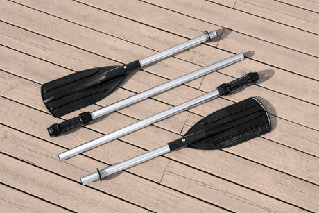 BATEAU GONFLABLE VOYAGERA© X4 SET HYDRO-FORCEA©, 350 X 145 CM, 4 ADULTES
