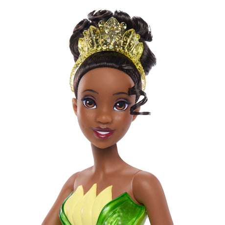 Tiana Poupée 29 cm, Mattel Poupée Disney Princesses habillage et accessoires HLW04